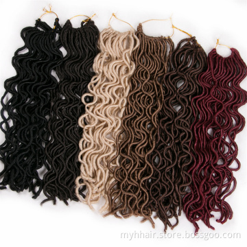 Body Wave curly 20 Inch 85 g/pack,24 strands/pack Synthetic Braiding Hair extensions Crochet Braid hair